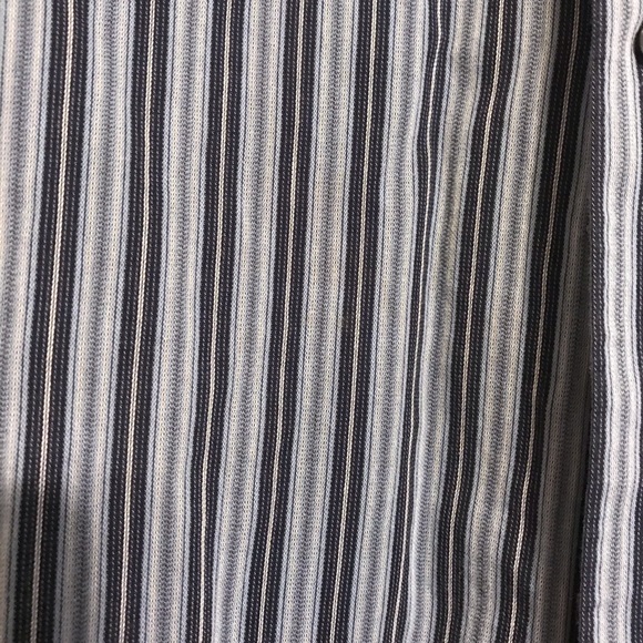 Men’s Blue & navy stripped shirt - Picture 3 of 3